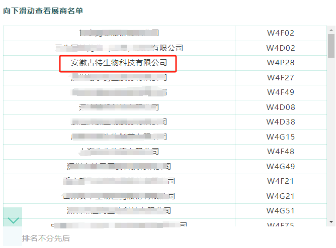 古特生物 古特生物在展商名錄